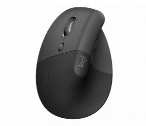 Logitech / LIFT Vertical Ergonomic Bluetooth Mouse Graphite Grey
