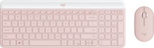 Logitech / MK470 Slim Wireless Keyboard and Mouse Combo Rose US