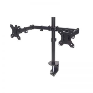Manhattan / Universal Dual Monitor Mount with Double-Link Swing Arms