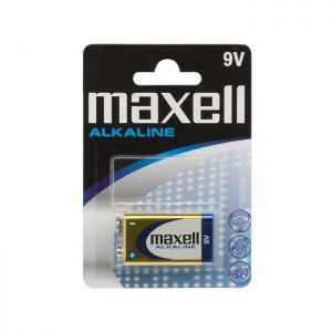 Maxell / 9V alkli elem 1db/csomag