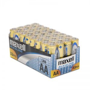 Maxell / alkli ceruza elem (AA) 32db/csomag