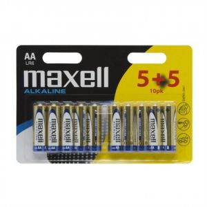 Maxell / alkli ceruza elem (AA)  5+5db/csomag
