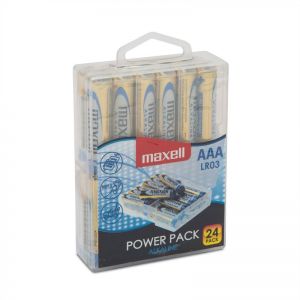 Maxell / alkli ceruza elem (AAA)  Power Pack 24db/csomag