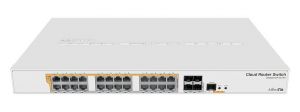 Mikrotik / RouterBoard CRS328-24P-4S+RM 24port GbE LAN PoE 4xSFP+ port Rackmount Cloud Router Switch