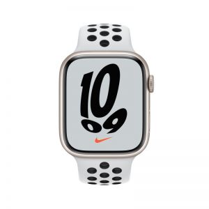 / Apple Watch Nike S7 GPS 45mm Starl.AluCase-Plati/Black band