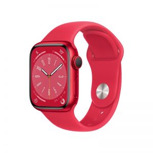  / Apple Watch S8 CELL 41mm RED Alu.Case/RED Sp.Band