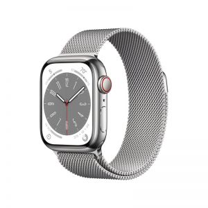 / Apple Watch S8 CELL 41mm Silver S.Steel Case/Silver Loop