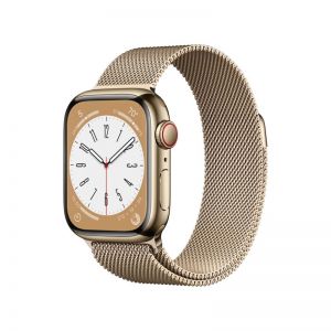  / Apple Watch S8 CELL 41mm Gold S.Steel Case/Gold Loop