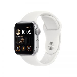 / Apple Watch SE2 GPS 40mm Silver Alu.Case/White Sp.Band