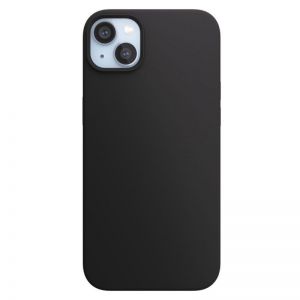 Next One / Silicone Case for iPhone 15 Plus MagSafe compatible - Black