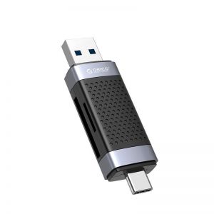 Orico / TF+SD Dual Port USB2.0 Dual Head Card Reader