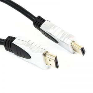 Platinet / Omega HDMI 1.4 Gold cable 1, 5m Black