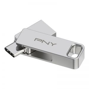 PNY / 128GB Duo Link Flash Drive USB3.2 Silver