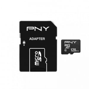 PNY / 128GB microSDXC Performance Plus Class 10 + adapterrel
