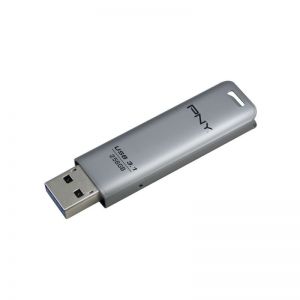 PNY / 256GB Elite Steel Flash Drive USB3.1 Silver