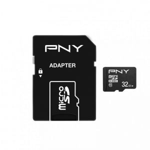 PNY / 32GB microSDHC Performance Plus Class 10 + adapterrel
