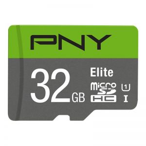 PNY / 32GB microSDXC Elite Class 10 UHS-I + adapterrel