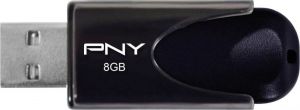 PNY / 8GB Attach 4 Flash Drive USB2.0 Black