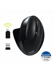 Port Designs / Rechargeable Ergonomic Wireless Mouse Black