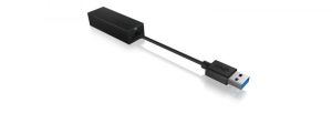 Raidsonic / IcyBox IB-AC501a USB 3.0 to Gigabit Ethernet Adapter