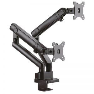 Raidsonic / IcyBox IB-MS314-T Monitor Stand with Table Mount For Two Monitors Up To 32