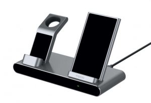 Rapoo / XC600 Wireless Charger 3in1 Silver