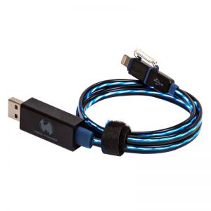 Realpower / floating cable 2in1 74, 5cm Blue