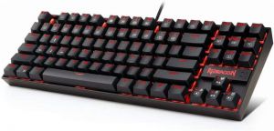 Redragon / Kumara 2 Red LED Backlit Blue Mechanical Gaming Keyboard Black HU