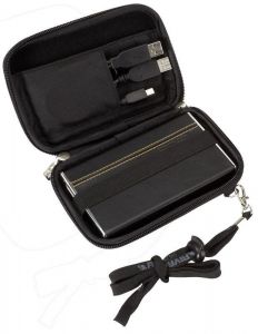 RivaCase / 9101 Davos (PU) HDD/GPS Case Black
