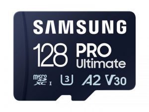 Samsung / 128GB microSDXC Pro Ultimate Class10 U3 A2 V30 + adapterrel