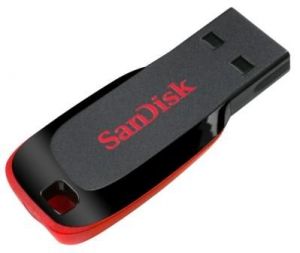 Sandisk / 128GB Cruzer Blade USB 2.0 Black/Red