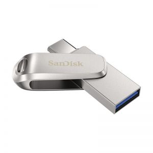 Sandisk / 128GB Dual Drive Luxe USB3.1 Type-C Silver