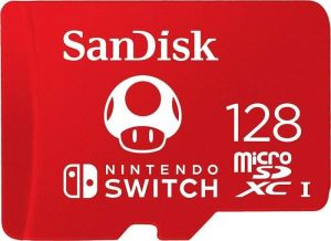 Sandisk / 128GB microSDXC Class 10 UHS-1 U3 A1 For Nintendo Switch