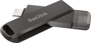 Sandisk / 128GB USB3.1 Type-C/Lightning iXpand Luxe Black