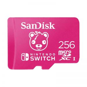 Sandisk / 256GB microSDXC Class10 UHS-1 Nintendo Switch Fortnite Edition Cuddle Team