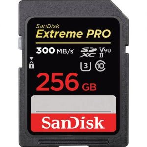 Sandisk / 256GB SDXC Extreme Pro Class 10 UHS-II CL10 U3 V90