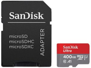 Sandisk / 400GB microSDXC Ultra Android Class 10 UHS-I U1 A1 + adapter