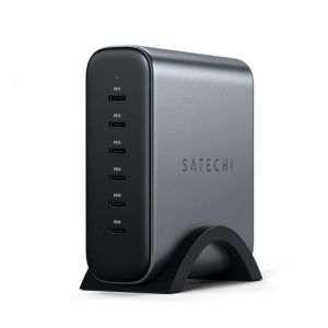 Satechi / 200W USB-C 6-Port GaN Charger Space Gray