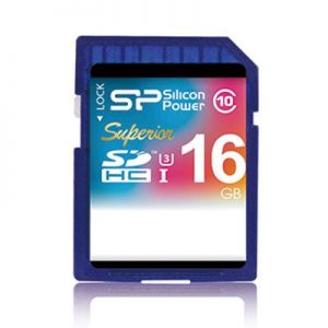 Silicon Power / 16GB Superior SDHC UHS-1 (U3)