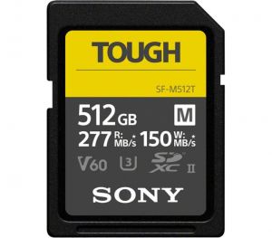 Sony / 512GB SDXC Tough M UHS-II CL10 U3 V60