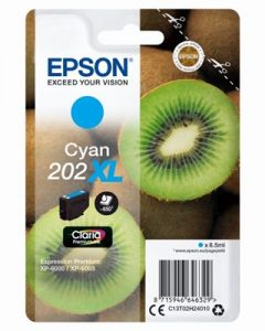 Epson / Epson 202XL Cyan eredeti tintapatron (T02H2)
