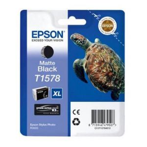 Epson / Epson T1578 Matt Black eredeti tintapatron