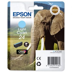 Epson / Epson 24 Light Cyan eredeti tintapatron (T2425)