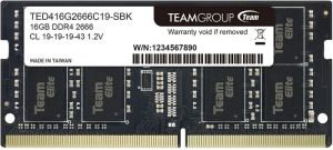 TeamGroup / 16GB DDR4 2666MHz Elite SODIMM