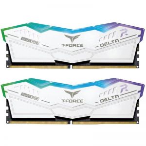 TeamGroup / 32GB DDR5 6000MHz Kit(2x16GB) T-Force Delta RGB White