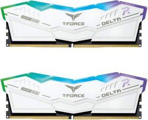 TeamGroup / 32GB DDR5 6200MHz Kit(2x16GB) Delta RGB White