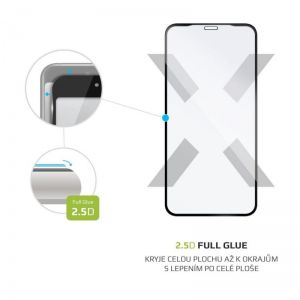 FIXED / Tempered glass screen protector Full-Cover for Apple iPhone XR/11,  full screen ,  black