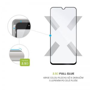 FIXED / Tempered glass screen protector Full-Cover for Samsung Galaxy A40,  full screen,  black