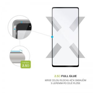 FIXED / Tempered glass screen protector Full-Cover for Samsung Galaxy S20 FE/FE 5G,  full screen bonding,  black
