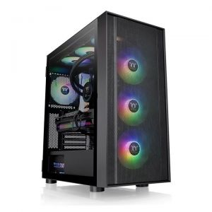 Thermaltake / H570 TG ARGB Mid Tower Chassis Tempered Glass Black